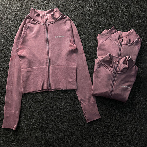 立领运动健身衣吸湿排汗