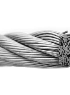 冰禹AA03591304不锈钢钢丝绳升降起重牵引承载绳7*194.0*5050米