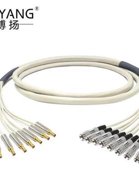 博扬2M跳线CC3-CC42M兆E1接头成品跳线syv75-2-1同轴电缆DDF转接