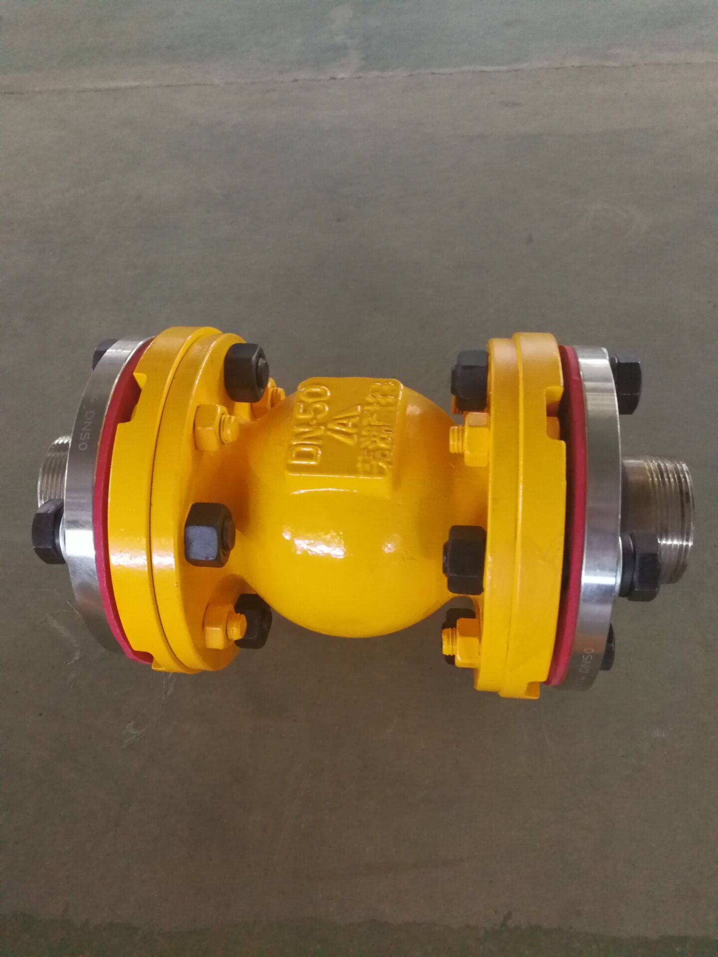 qz-gq球形气动夹管阀1