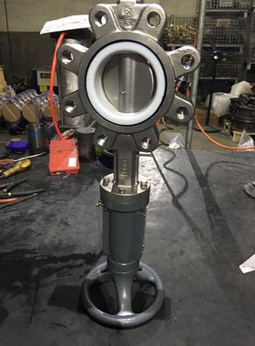 船用对夹式中心型涡轮蝶阀GB/T3036-19941