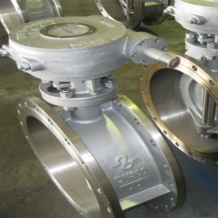 电站阀门 d343w-16p不锈钢蝶阀 不锈钢法兰涡轮蝶阀  蝶阀dn801