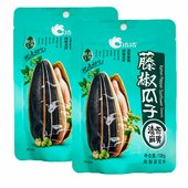 藤椒味108g洽洽瓜子香脆整箱零食绿袋瓜子椒香休闲小吃年货坚果