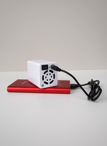 暖风机usb供电便携式充电宝供电