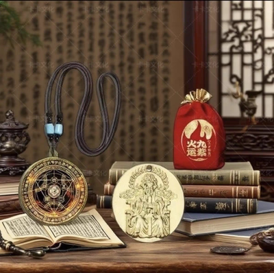 【师傅推荐】正品乙巳蛇年新中式锦囊八方来财招贵挂件五爷财神