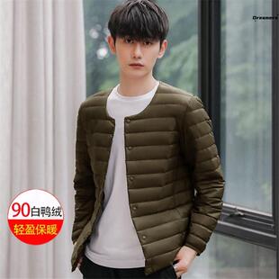 初高中生校服神器羽绒内胆男款青少年白鸭绒羽绒服轻薄内搭秋厂家