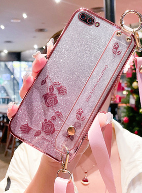 适用于oppoA5手机壳oppo保护A5硅胶套opa全包防摔PBAM00软壳oppa玫瑰腕带opopa斜跨可背opooa挂绳0PP0支架oop