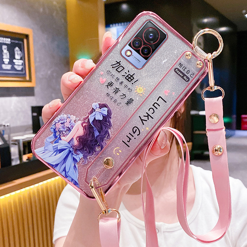 vivoS9手机壳幸运女孩
