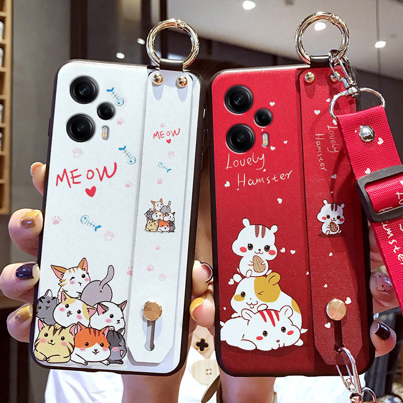 红米note12turbo手机壳卡通硅胶