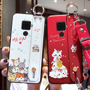 适用于华为nova5z手机壳nove5ipro保护硅胶套novaz5防摔SPN一AL00软壳note5ipor网红腕带卡通novo挂绳ALOO潮