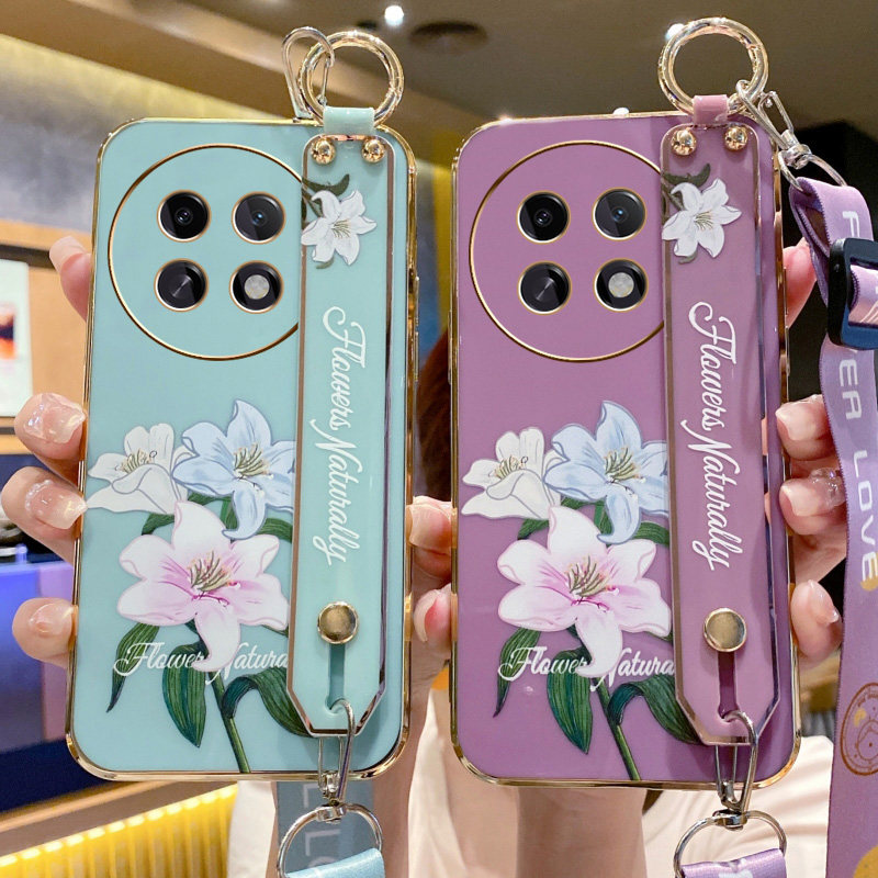 适用oppoa6l手机壳腕带支架