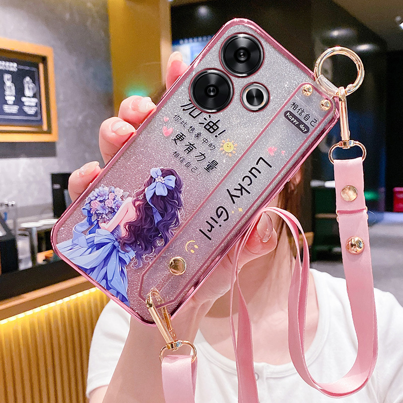 红米turbo3手机壳幸运女孩