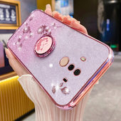 适用于华为mate10手机壳mt10pro保护m10por硅胶套ALP一AL00全包BLA防摔软壳TL闪粉玫瑰ALOO指环支架mete花钻