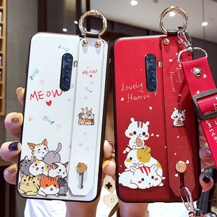 renoace保护硅胶套oppoace防摔oppo磨砂0pp0全包软壳reno高达版 适用于opporenoace手机壳女款 ace网红可爱卡通