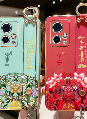 适用于华为荣耀90GT手机壳honor90gt保护硅胶套MAG一AN00中国风镜头全包防摔ANOO软壳MAGAN腕带挂绳tg版女9og