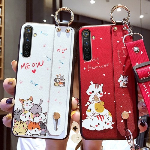 oppo保护硅胶套文艺斜挎绳手机壳