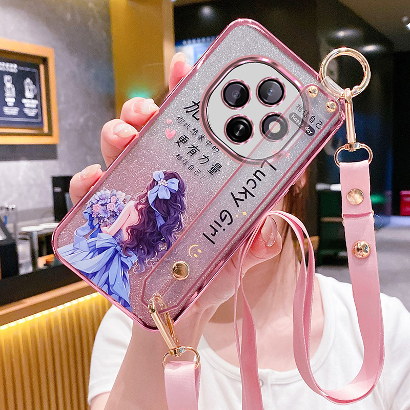 适用oppoa6pro手机壳幸运女孩