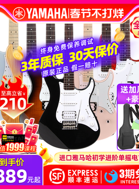 进口YAMAHA雅马哈电吉他PAC012/PAC112J/PAC112VM/PAC212VQM/VFM