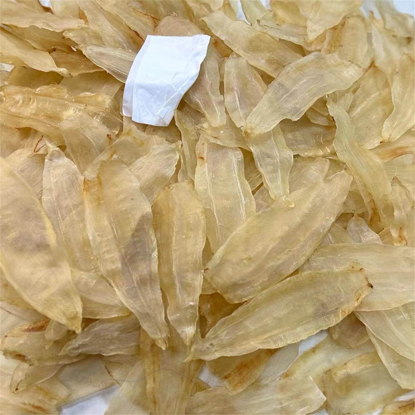 顺丰包邮正品缅甸竹叶胶500g煲汤滋补深海花胶鱼胶干货正品花胶