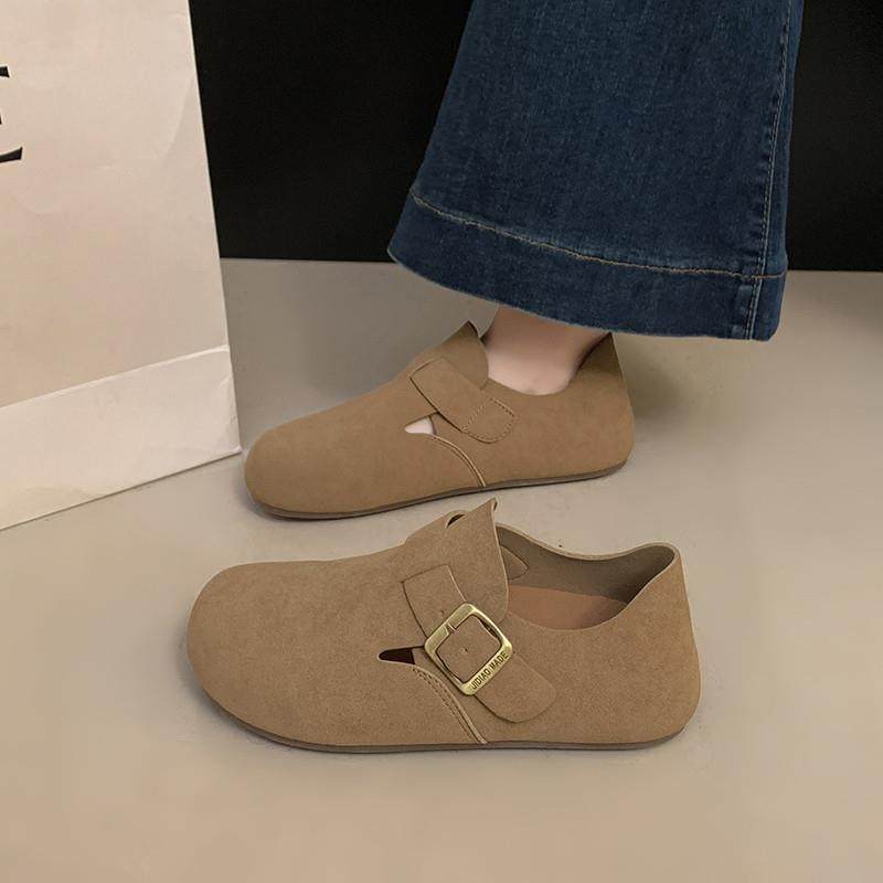 春季季平底单鞋女勃肯鞋2026新款一脚蹬豆豆鞋丑萌博肯鞋单0116z,女鞋,勃肯鞋/软木鞋,淘宝优惠券,粉丝福利购,淘宝优惠卷