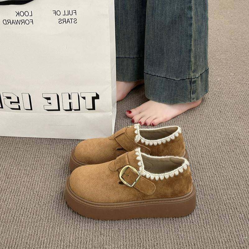 春季厚底全包勃肯鞋女2026新款一脚蹬乐福鞋百搭休闲博肯单0116z,女鞋,勃肯鞋/软木鞋,淘宝优惠券,粉丝福利购,淘宝优惠卷