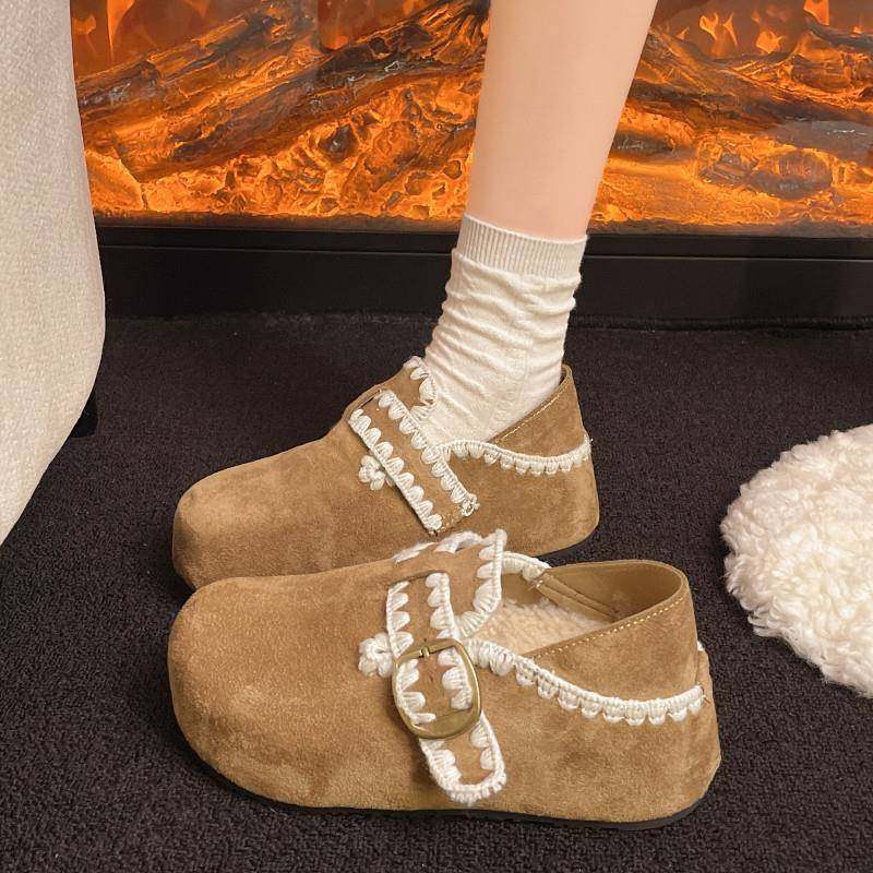 春季厚底内增高加绒全包勃肯鞋女2026新款靴保暖鞋子豆豆鞋0116z,女鞋,勃肯鞋/软木鞋,淘宝优惠券,粉丝福利购,淘宝优惠卷