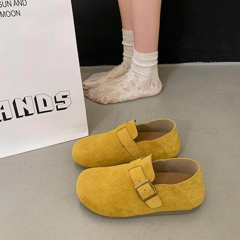 春秋厚底覆古全包勃肯鞋女2026新款一脚蹬博肯单鞋休闲豆豆0113z,女鞋,勃肯鞋/软木鞋,淘宝优惠券,粉丝福利购,淘宝优惠卷