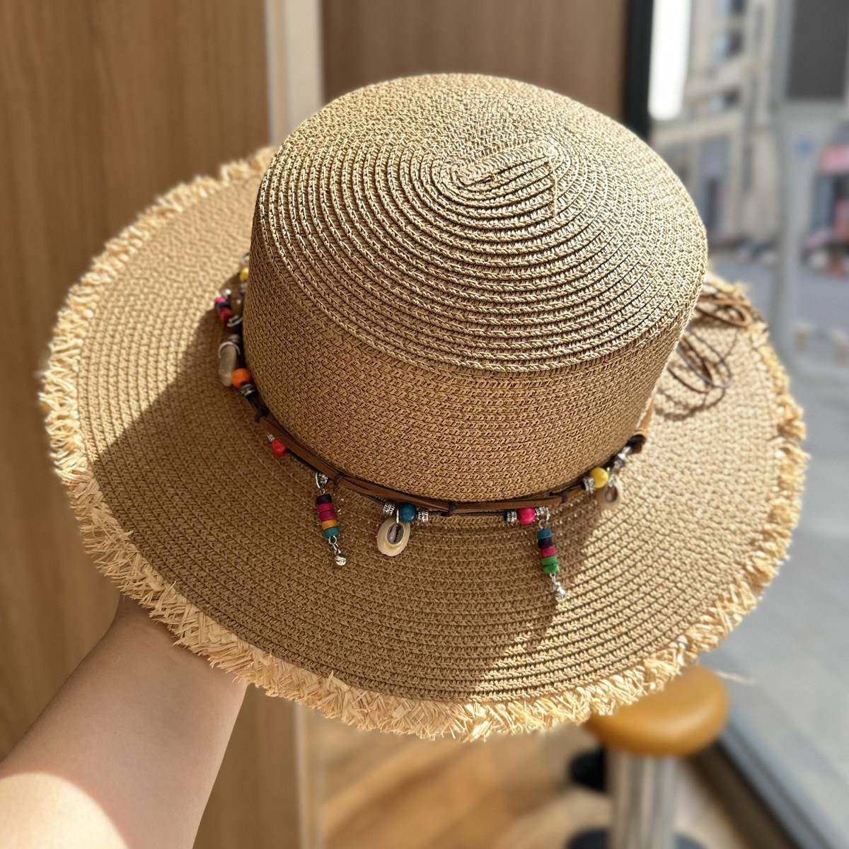 春季2026新款民族风度假旅游草帽子女海边出游沙滩帽防晒帽0124z,服饰配件/皮带/帽子/围巾,帽子,淘宝优惠券,粉丝福利购,淘宝优惠卷