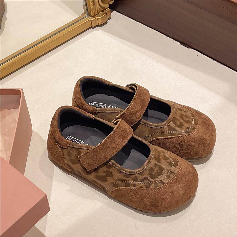 春秋覆古软底魔术贴德训鞋女2026新款百搭配裙子玛丽珍单鞋0113z,女鞋,勃肯鞋/软木鞋,淘宝优惠券,粉丝福利购,淘宝优惠卷