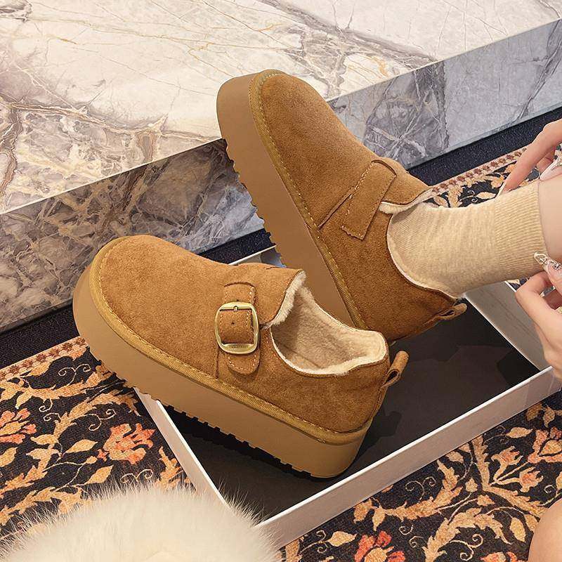 新款春秋勃肯鞋女2026厚底一脚蹬懒人休闲百搭加绒保0120h,女鞋,勃肯鞋/软木鞋,淘宝优惠券,粉丝福利购,淘宝优惠卷