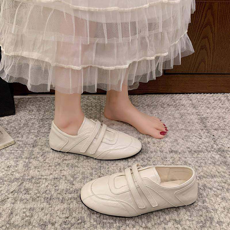 春秋圆头德训鞋女2026新款魔术贴小皮鞋浅口内增高休闲勃肯0121z,女鞋,勃肯鞋/软木鞋,淘宝优惠券,粉丝福利购,淘宝优惠卷