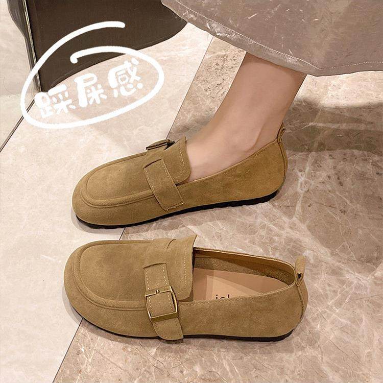 春秋踩屎感豆豆鞋女2026新款一脚蹬孕妇鞋软底乐福鞋覆古勃0121z,女鞋,勃肯鞋/软木鞋,淘宝优惠券,粉丝福利购,淘宝优惠卷