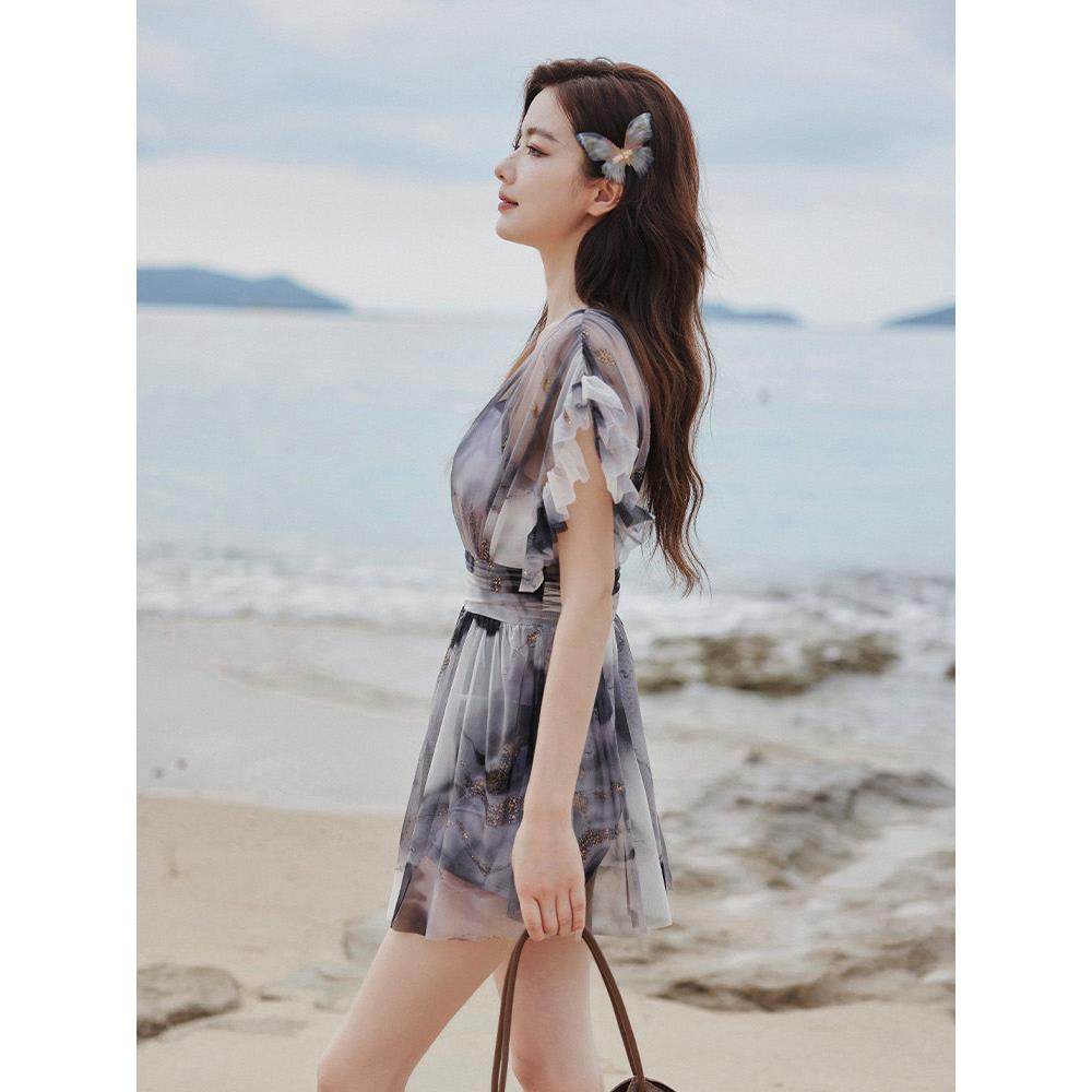 2026新款泳衣女士感连体裙式遮肉显瘦微胖女孩泡温泉保守泳0122w,运动/瑜伽/健身/球迷用品,连体泳衣,淘宝优惠券,粉丝福利购,淘宝优惠卷