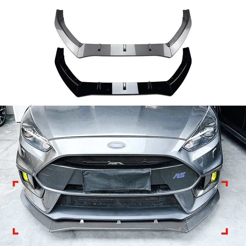 适用福特福克斯 Focus RS MK3 2015-2018 前杠前铲前唇外饰改装专