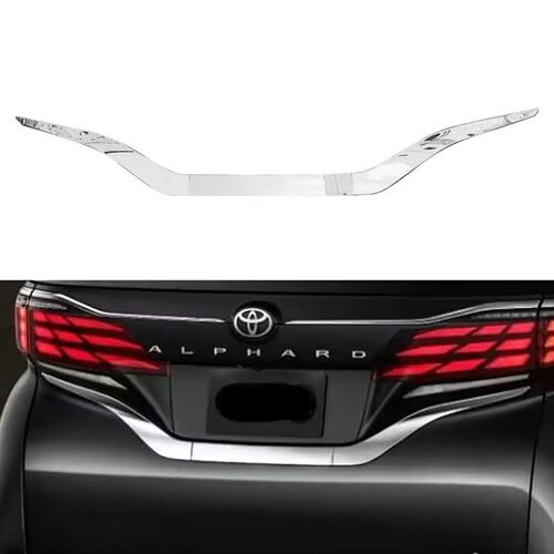 23款丰田ALPHARD/VELLFIRE 40系牌照框下饰条外饰埃尔法专用改装