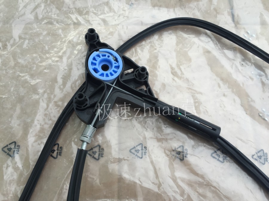 标致玻璃升降器车门支架前门原装