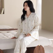 可外穿家居服套装 纯棉睡衣女款 甜美可爱卡通大码 2026年新款 春秋季