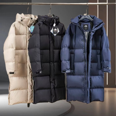 全线升级！厚出天际90鹅绒800蓬加厚防风防水御寒长款鹅绒服大衣