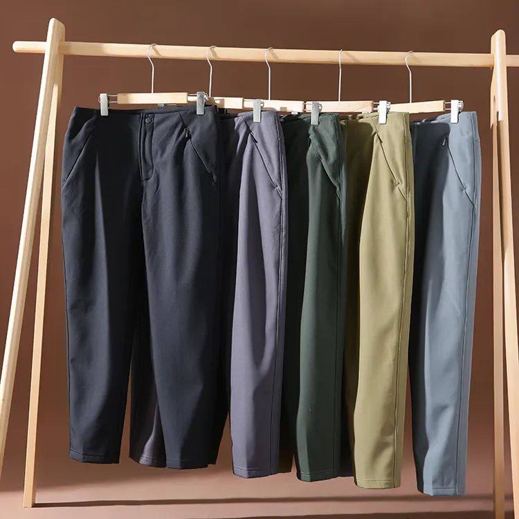 鸟家猛货！旋钮调节立体裁剪冬季PC加绒户外防风防水软壳休闲裤男,男装,休闲裤,淘宝优惠券,粉丝福利购,淘宝优惠卷