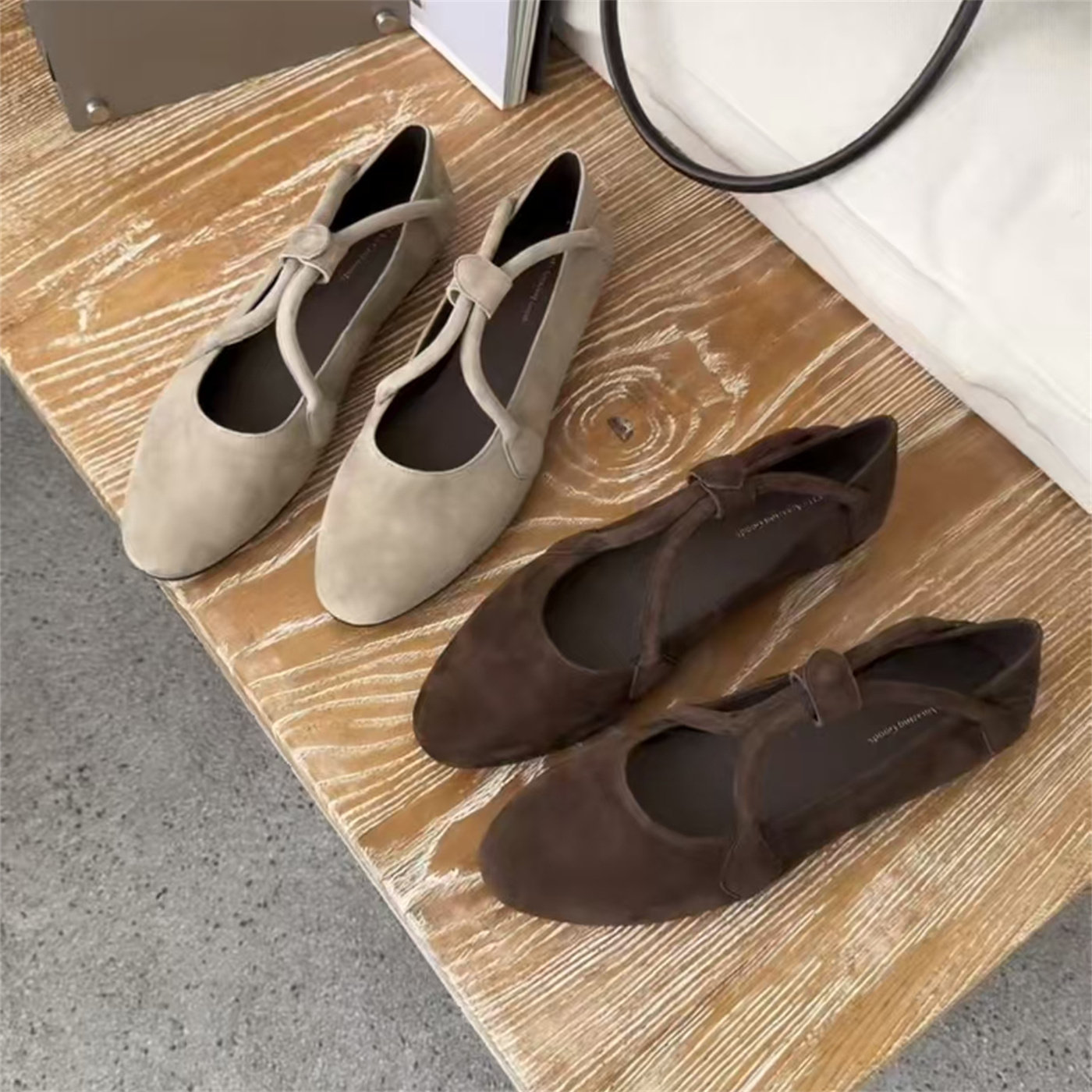 WM6欧洲站2026春款真皮女鞋百搭时尚新品磨砂皮尖头浅口低跟单鞋,女鞋,浅口单鞋,淘宝优惠券,粉丝福利购,淘宝优惠卷