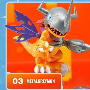 官方正版拼装数码宝贝2盲盒第二弹接插暴龙兽模型手办礼物送人