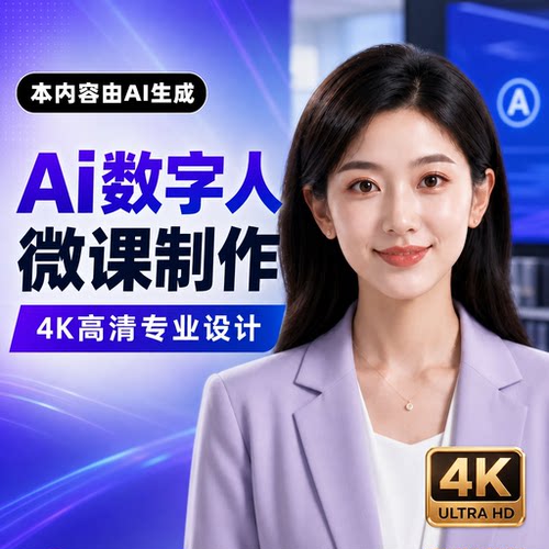Ai数字人对话微课ppt制作