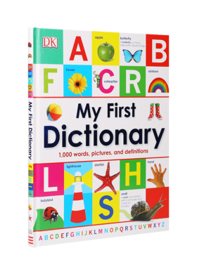 点读版 DK My First Dictionary 我的第一本字典 1000词英英图解Picture词典 4-10岁儿童少儿英语启蒙工具书