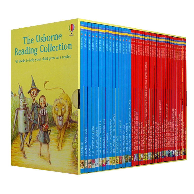 Usborne Young Reading Library 我的第三个图书馆 尤斯伯恩英文原版分级阅读桥梁书读物正版现货40本 7-10儿童少儿英语怎么看?