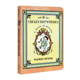 Chicken Soup with Rice 鸡汤拌饭 英文原版绘本纸板书 2-4岁儿童幼儿英语廖彩杏书单