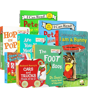 【59元任选5册】英文原版绘本 I am a Bunny 我是一只兔子iamabunny Pete Cat皮特猫 Henry Mudge亨利玛吉 Cars Trucks