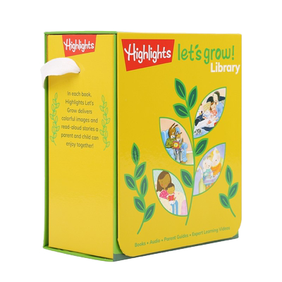 让我们成长 Let's Grow 24册点读版 Highlights精选低幼故事刊 生活技能培养 情感启蒙 知识科普 毛毛虫点读笔配套书