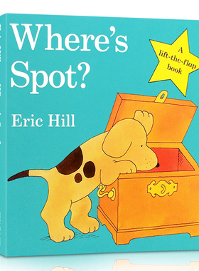 Where is Spot 小玻小波在哪里英文原版有声绘本 0-3岁儿童幼儿英语启蒙认知早教翻翻书Where's Spot