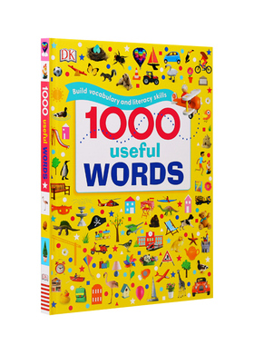 DK 1000 Useful Words英文原版点读版 1000英语常用词1000usefulwords 词汇量积累 阅读写作技能提升4-8岁儿童幼儿英语