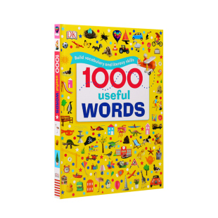 Words英文原版 Useful 1000 词汇量积累 阅读写作技能提升 点读版 精装 1000英语常用词1000usefulwords 8岁